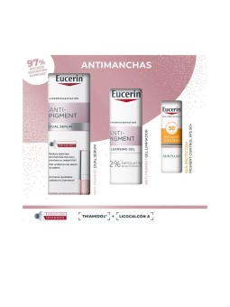 Eucerin CONFEZIONE DA 3 SIERO DOPPIO ANTI-PIGMENTAZIONE Serum 30 ml + Cleansing Gel 20 ml + Sunscreen SPF50+ 7 ml donna