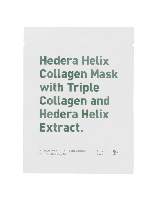 Milk Touch CONFEZIONE DA 5 UNITÀ Maschera HEDERA HELIX COLLAGEN 5 u unisex