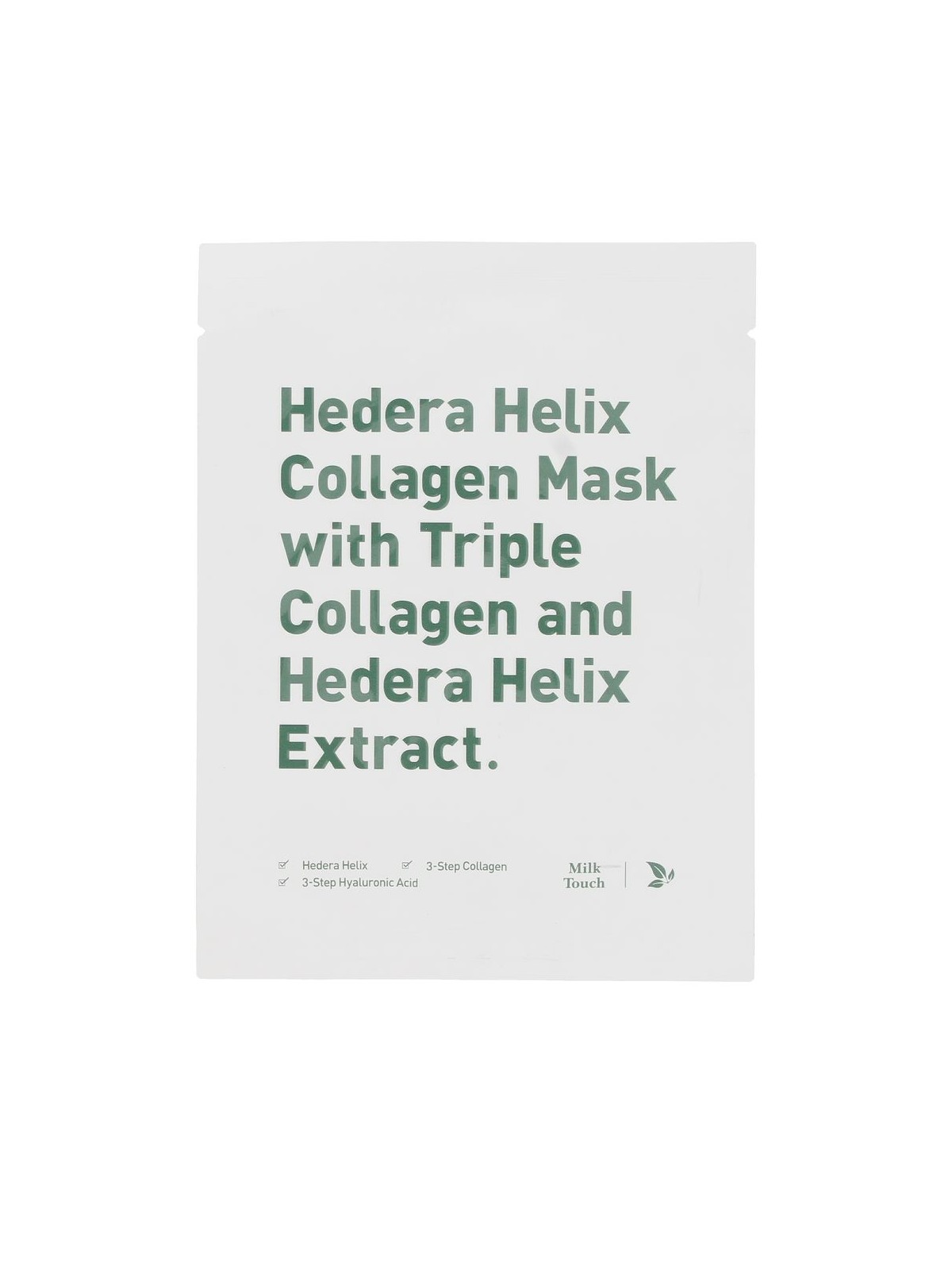Milk Touch CONFEZIONE DA 5 UNITÀ Maschera HEDERA HELIX COLLAGEN 5 u unisex