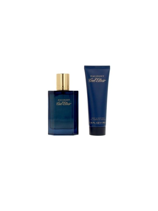 Davidoff COOL ELIXIR PARFUM INTENSE SET DA 2 Eau de Parfum spray 100 ml + Body lotion 75 ml uomo