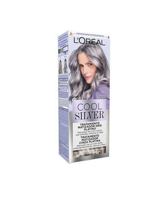 L'Oréal Paris COOL SILVER trattamento tonalizzante per capelligrigi platino n.Argento 1 unità unisex