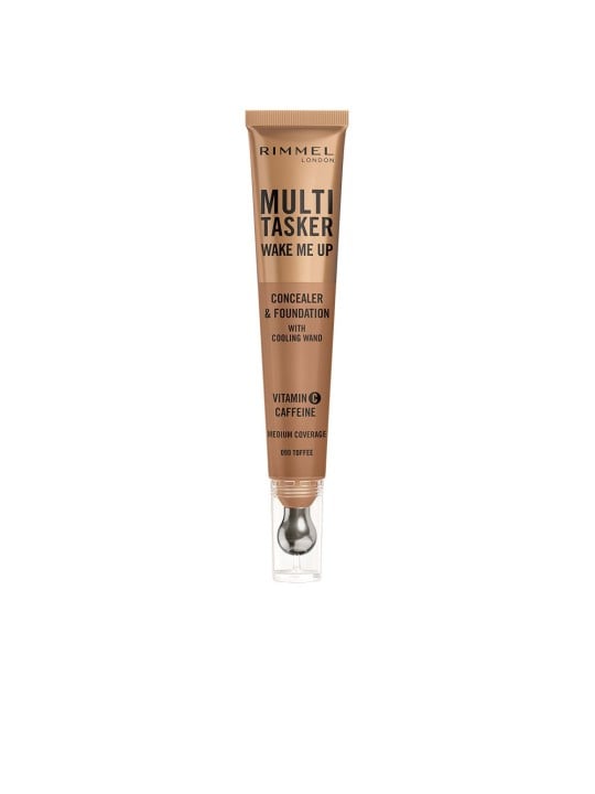 Rimmel London Correttore e fondotinta MULTITASKER WAKE ME UP n.Toffee 20ml unisex