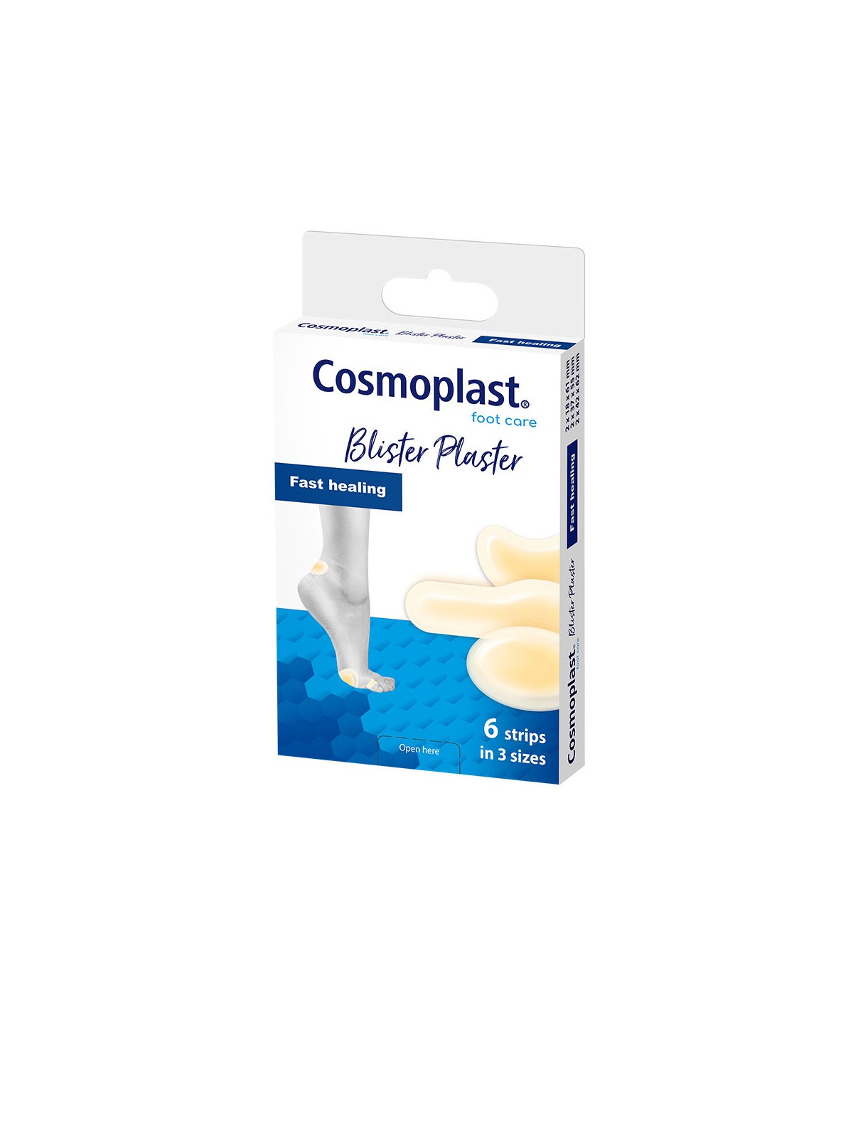 Cosmoplast COSMOPLAST - Cerotti per vesciche, 6 unità unisex