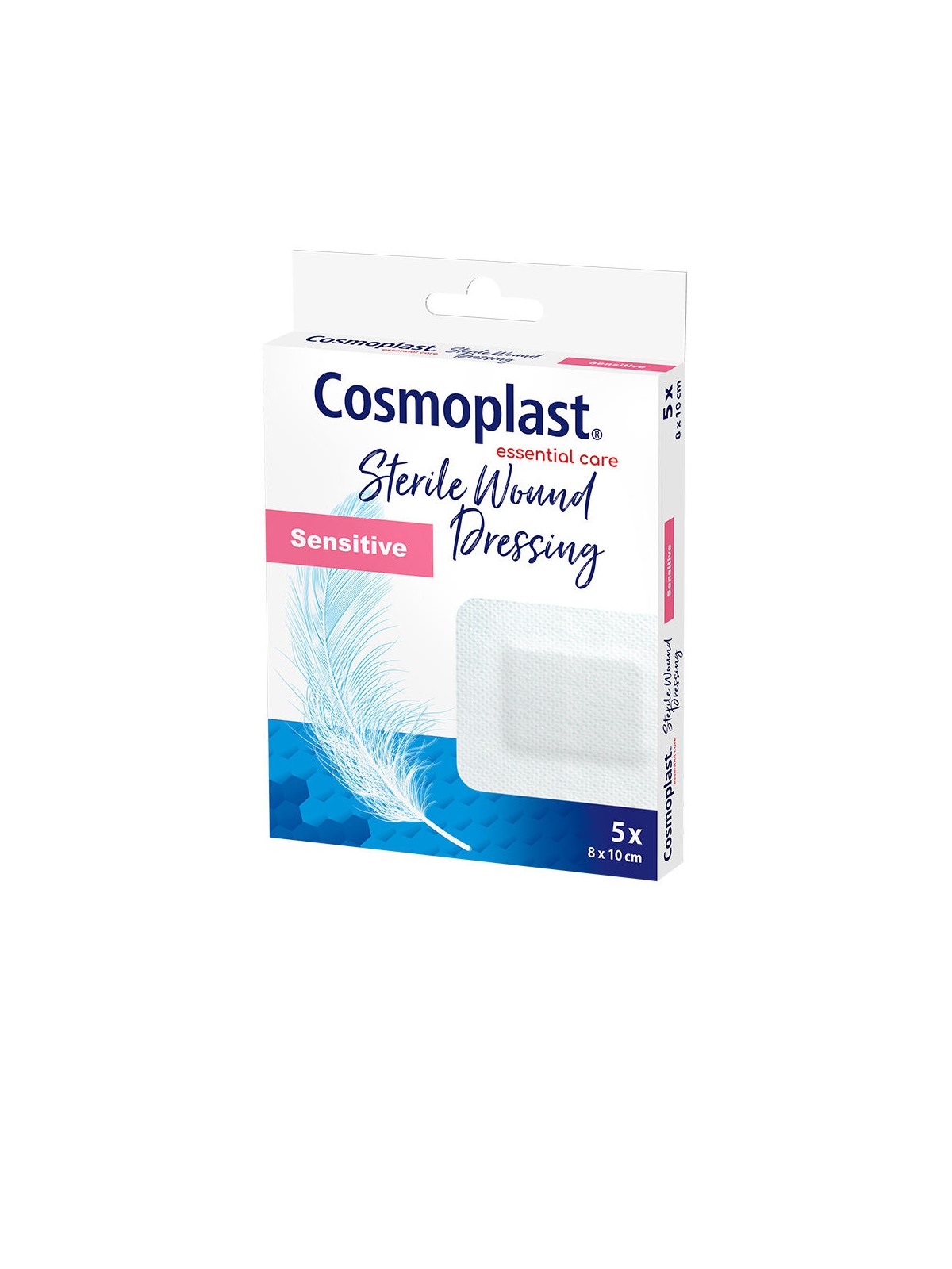 Cosmoplast COSMOPLAST medicazioni sterili digrandi dimensioni, 5 unità unisex