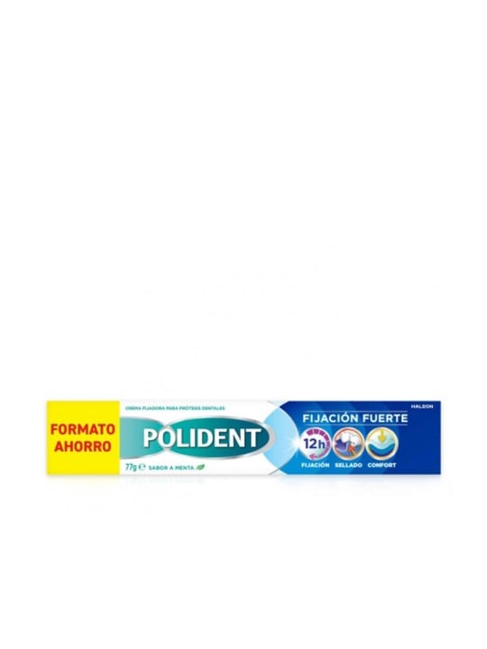 Polident Crema adesiva per protesi dentarie, tenuta forte, aroma di menta, 77 g unisex