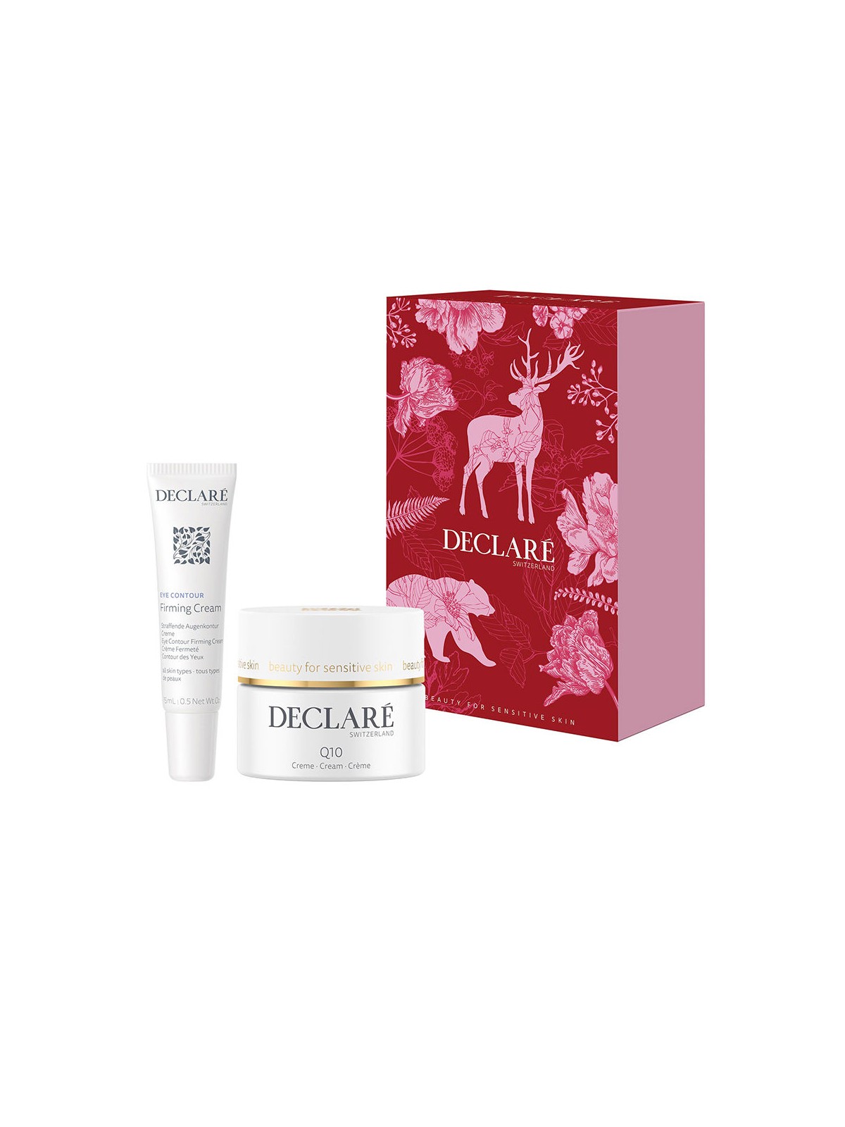 Declaré CREMA ANTI-ETÀ Q10, CONFEZIONE DA 2 PEZZI Cream 50 ml + Eye contour cream 15 ml donna
