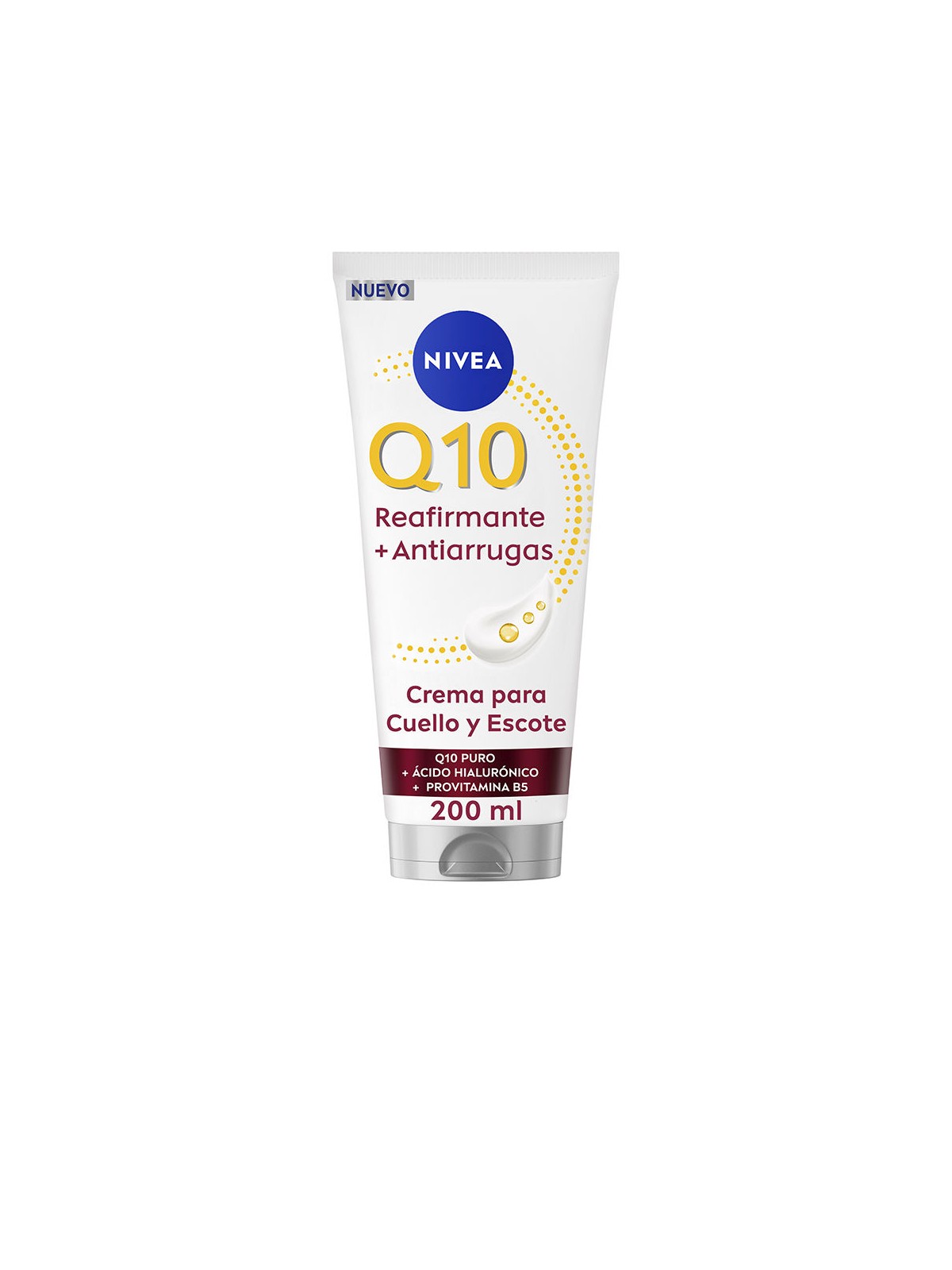 Nivea Crema antirughe rassodante Q10+ per collo e décolleté 200ml unisex