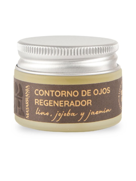 Matarrania Crema contorno occhi bio-rigenerante con semi di lino, jojoba e gelsomino 15ml unisex