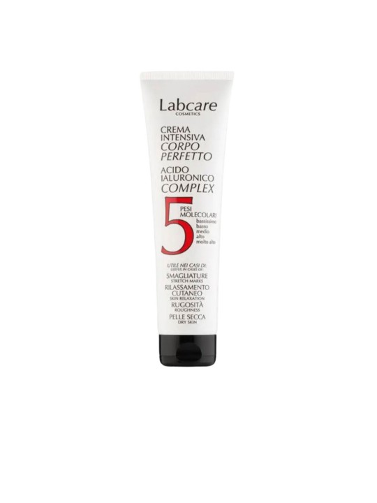 Labcare Crema corpo al complesso di acido ialuronico, 5 pesi molecolari, 150ml unisex