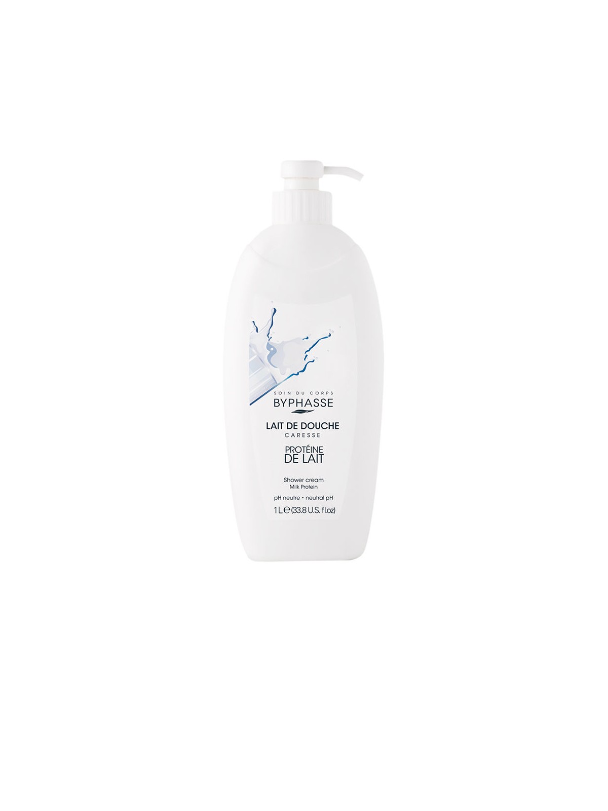 Byphasse Crema doccia CARESSE alle proteine del latte 1000ml unisex