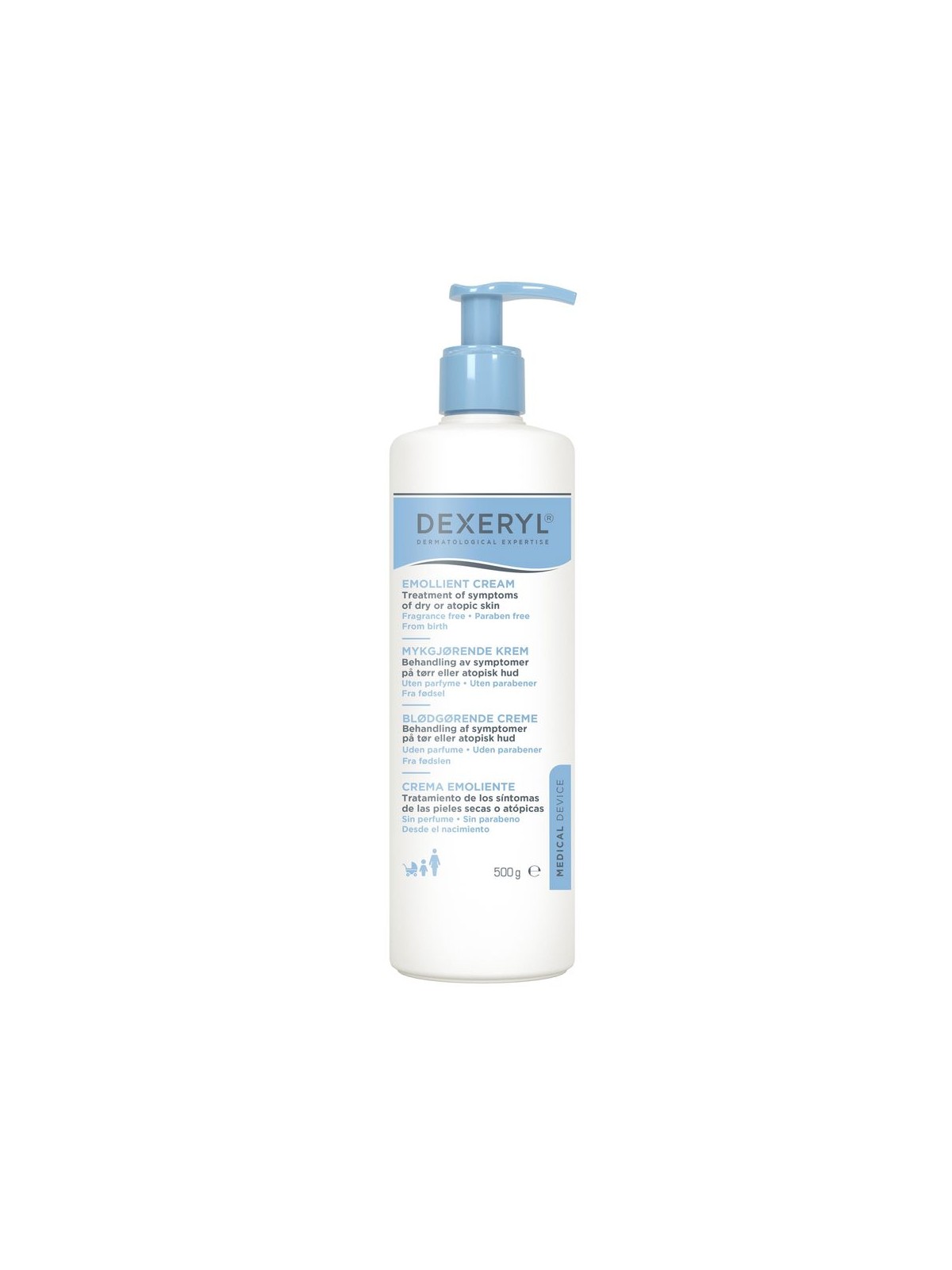 Dexeryl CREMA EMOLLIENTE 500gr unisex