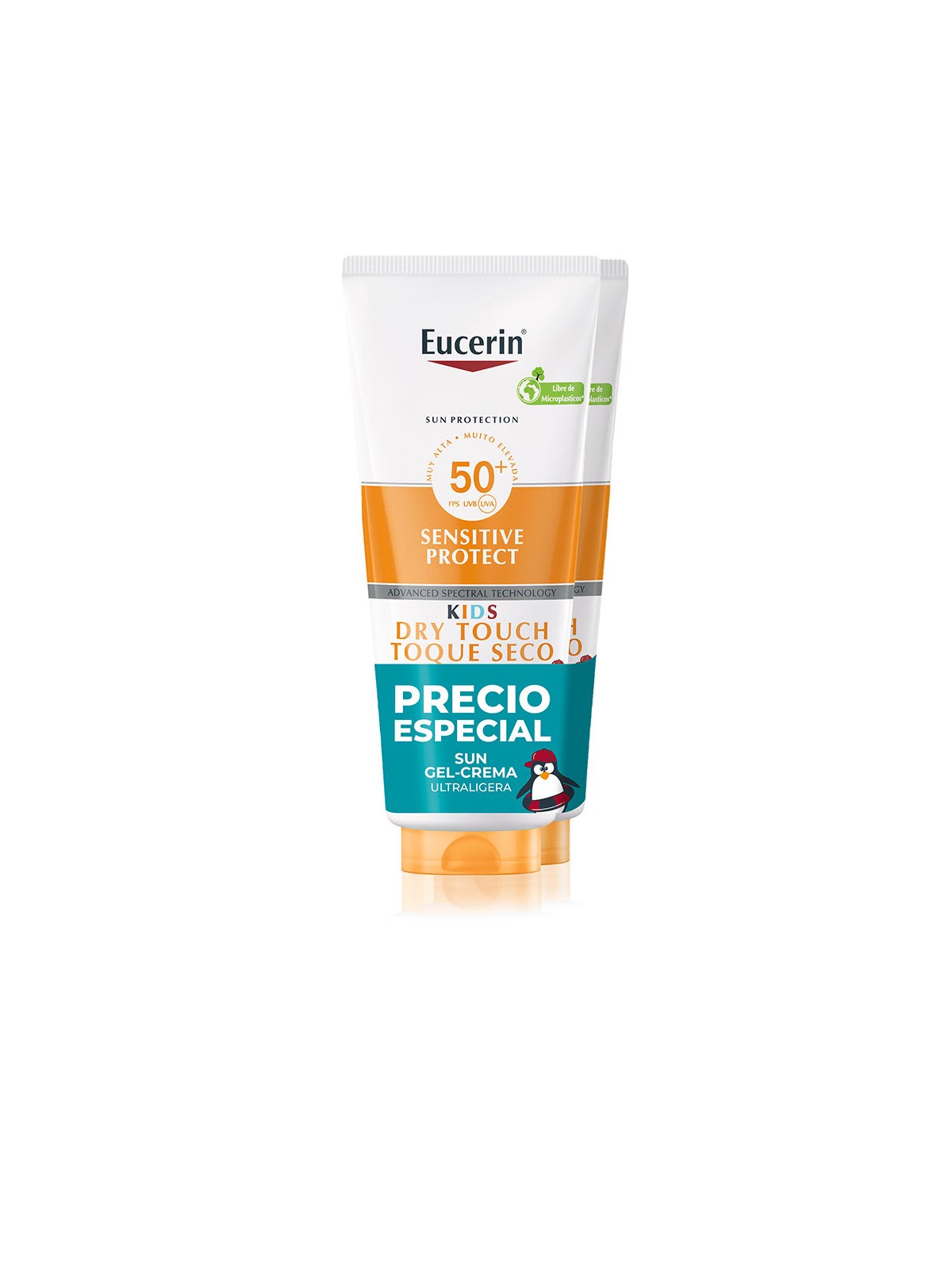 Eucerin Crema gel protettiva solare per bambini SPF50+, confezione da 2 x 200ml 2 x 200 ml unisex