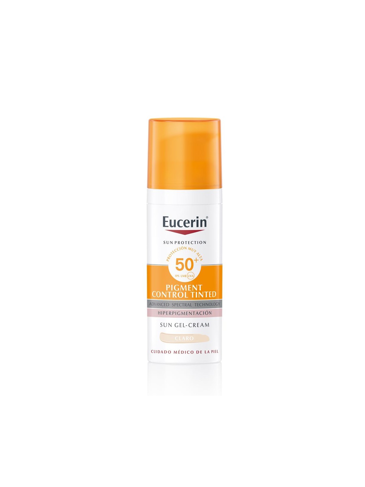 Eucerin Crema gel-crema colorata con protezione solare SPF50+ n.light 50ml unisex