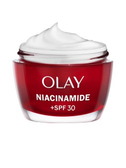 Olay Crema giorno idratante con niacinamide 24 + vitamina E, SPF 30, 50ml donna