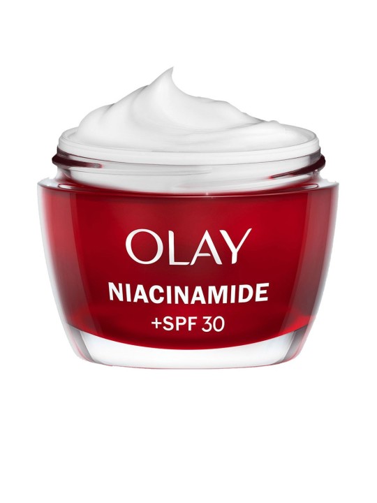 Olay Crema giorno idratante con niacinamide 24 + vitamina E, SPF 30, 50ml donna