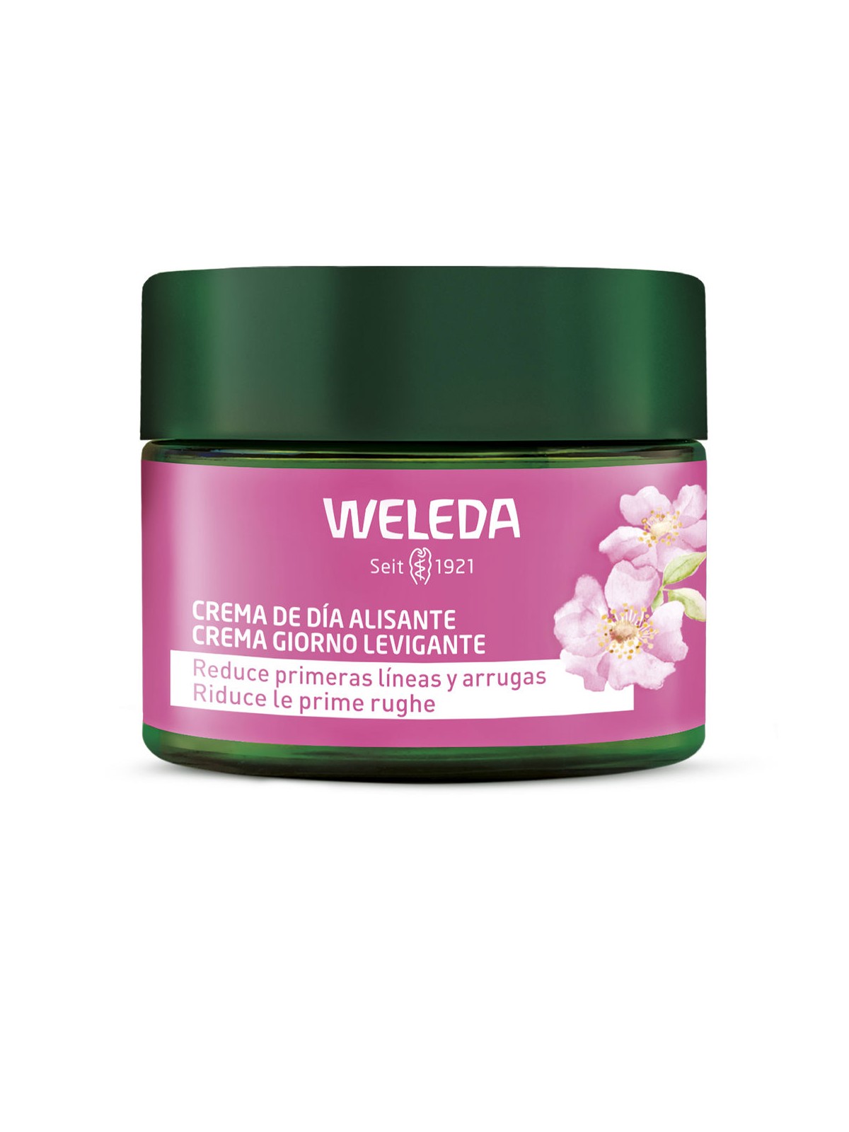 Weleda Crema giorno levigante con rosa canina e tè bianco 40ml donna