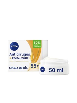Nivea Crema giorno rivitalizzante antirughe 55+ SPF15 50ml unisex