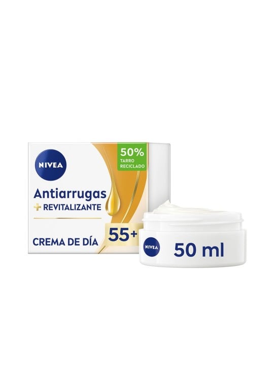 Nivea Crema giorno rivitalizzante antirughe 55+ SPF15 50ml unisex