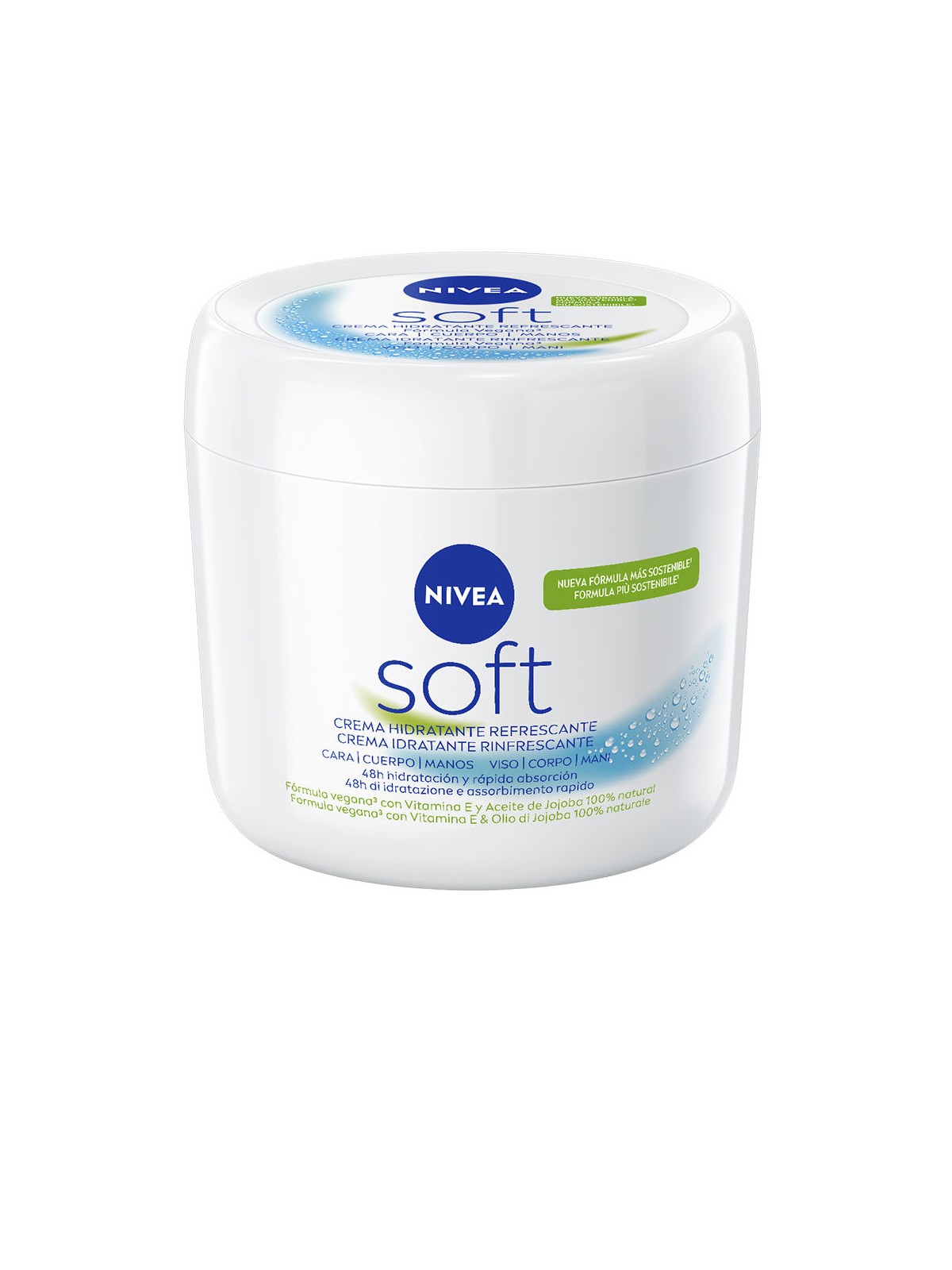 Nivea Crema idratante delicata e rinfrescante 500ml unisex
