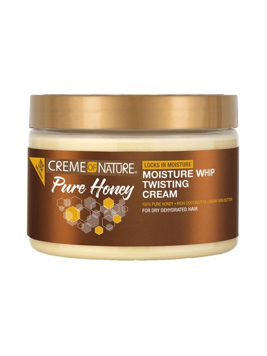 Creme Of Nature Crema idratante e modellante per capelli ricci al miele puro 340ml unisex