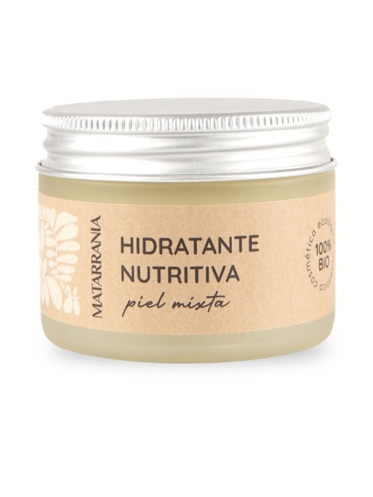 Matarrania Crema idratante nutriente per pelli miste, 100% biologica, 30ml donna