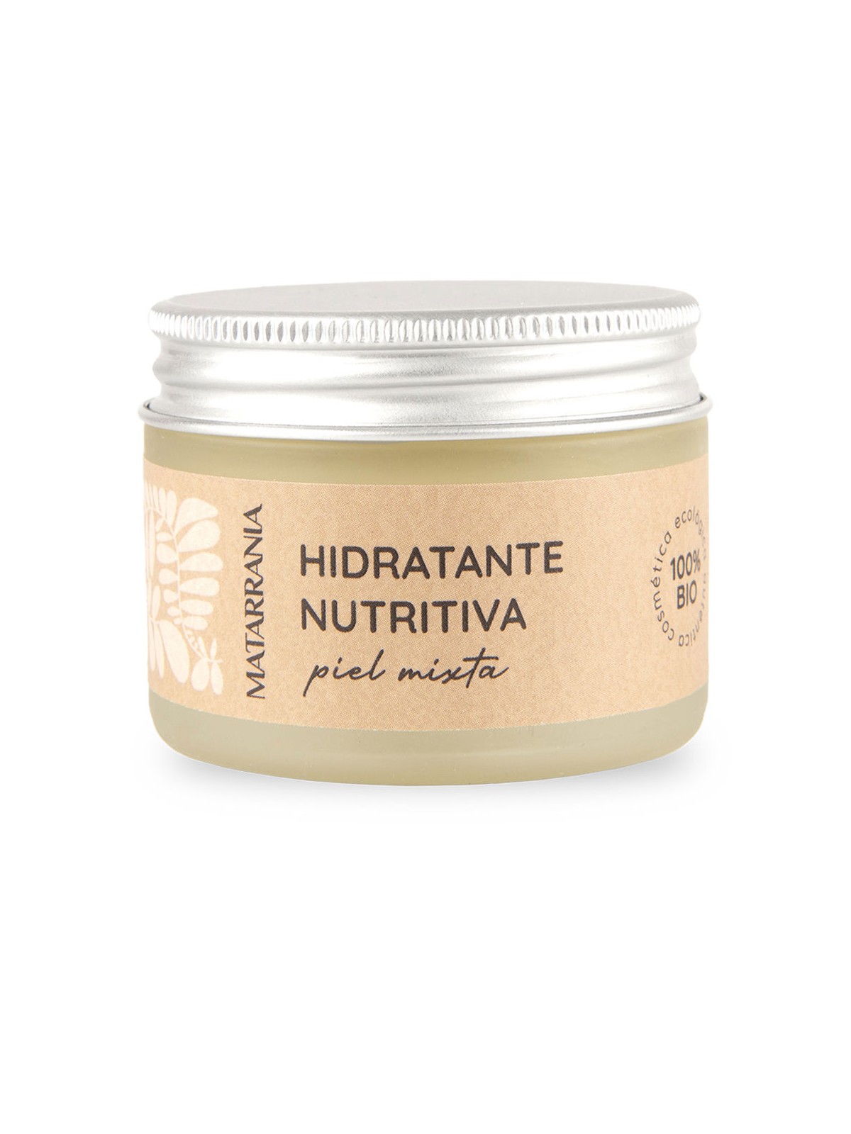 Matarrania Crema idratante nutriente per pelli miste, 100% biologica, 30ml donna