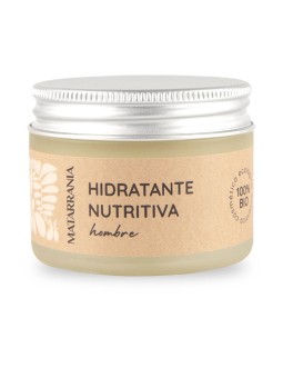 Matarrania Crema idratante nutriente per uomo, 100% biologica, 30ml uomo