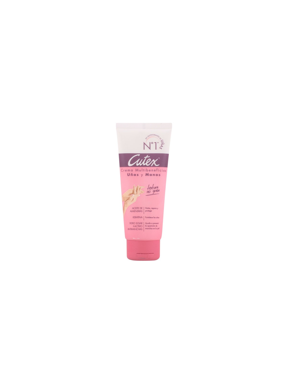 Cutex Crema mani e unghie al latte di mandorla 100ml unisex