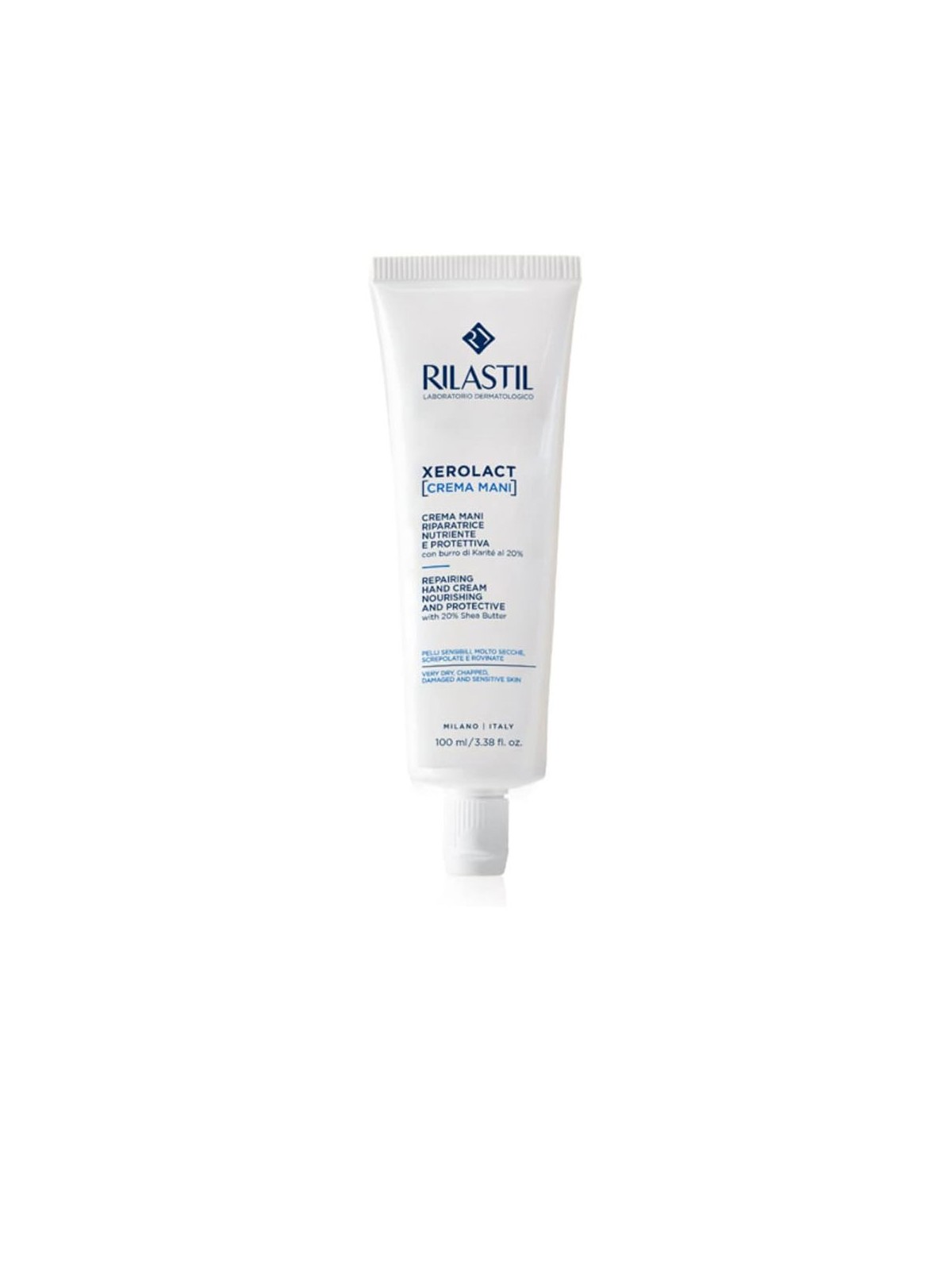 Rilastil Crema mani riparatrice XEROLACT 100ml unisex