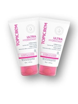 Topicrem Crema mani ultra idratante UH, confezione da 2 x 50ml 2 x 50 ml unisex