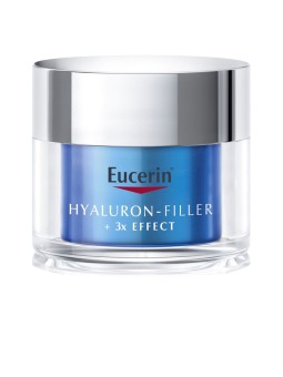Eucerin Crema notte idratante potenziata con ialuroni +3x effetto 50ml unisex