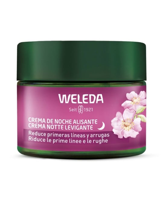 Weleda Crema notte levigante con rosa canina e tè bianco 40ml donna
