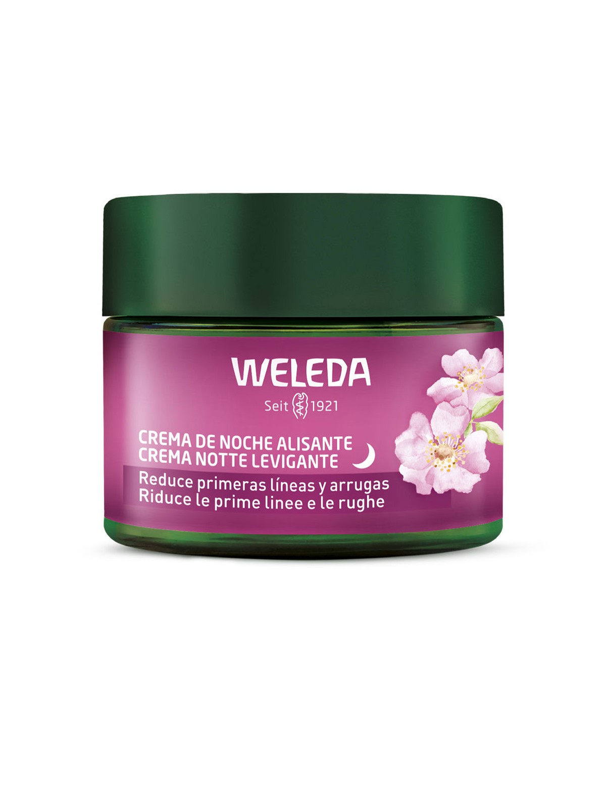 Weleda Crema notte levigante con rosa canina e tè bianco 40ml donna