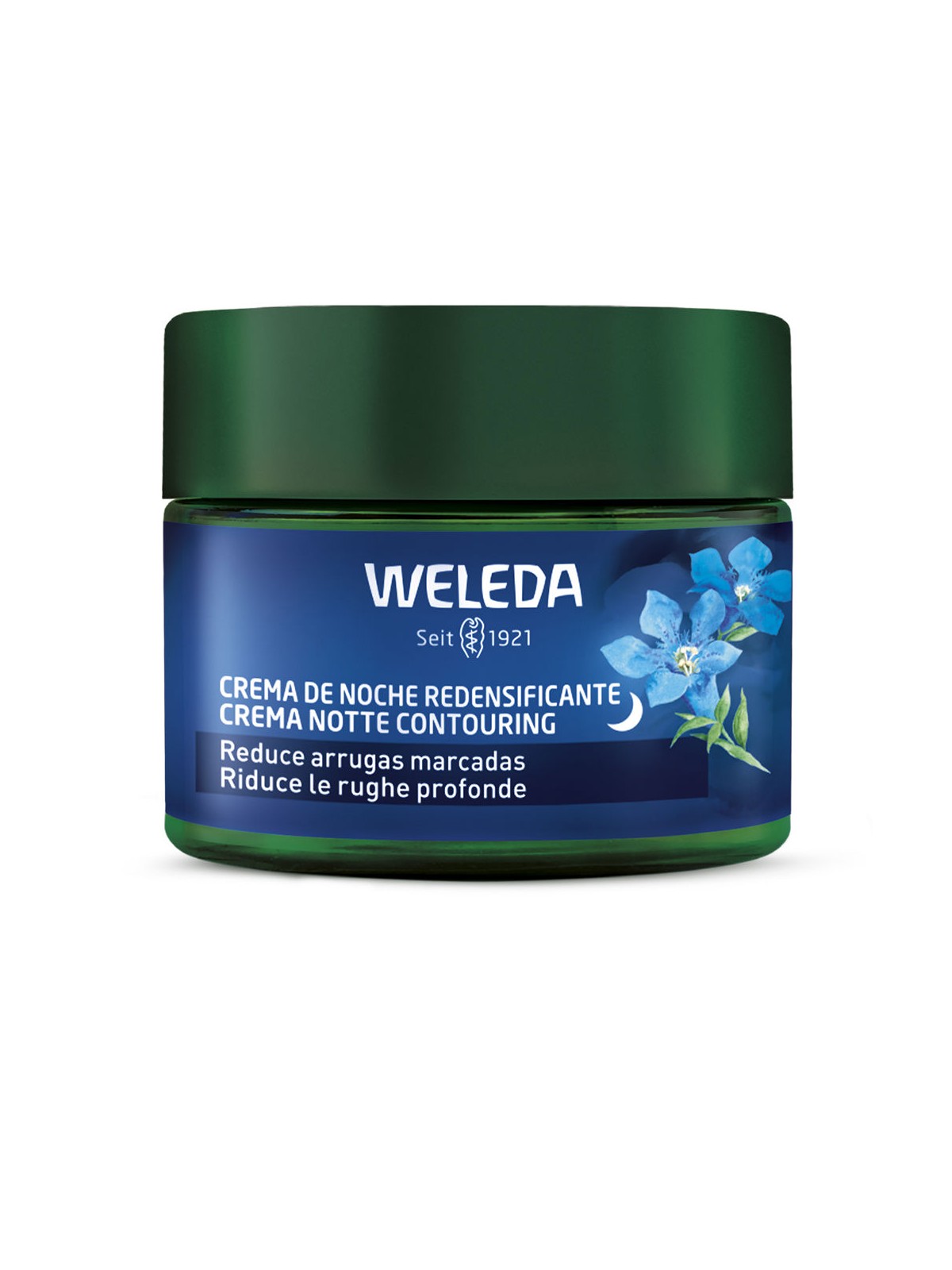 Weleda Crema notte ridensificante BLUE GENTIAN AND EDELWEISS 40ml unisex