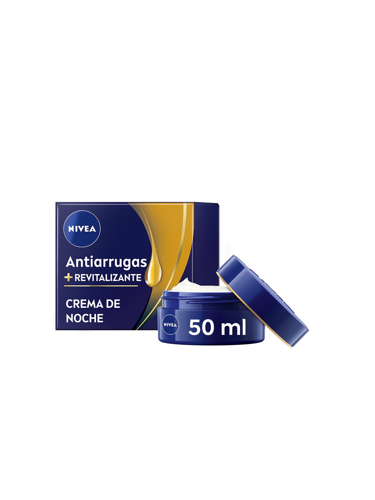 Nivea Crema notte rivitalizzante antirughe 55+ 50ml unisex