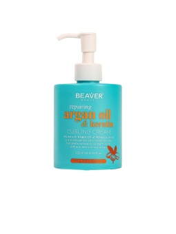Beaver Crema per capelli ricci all'olio di argan e cheratina 250ml unisex