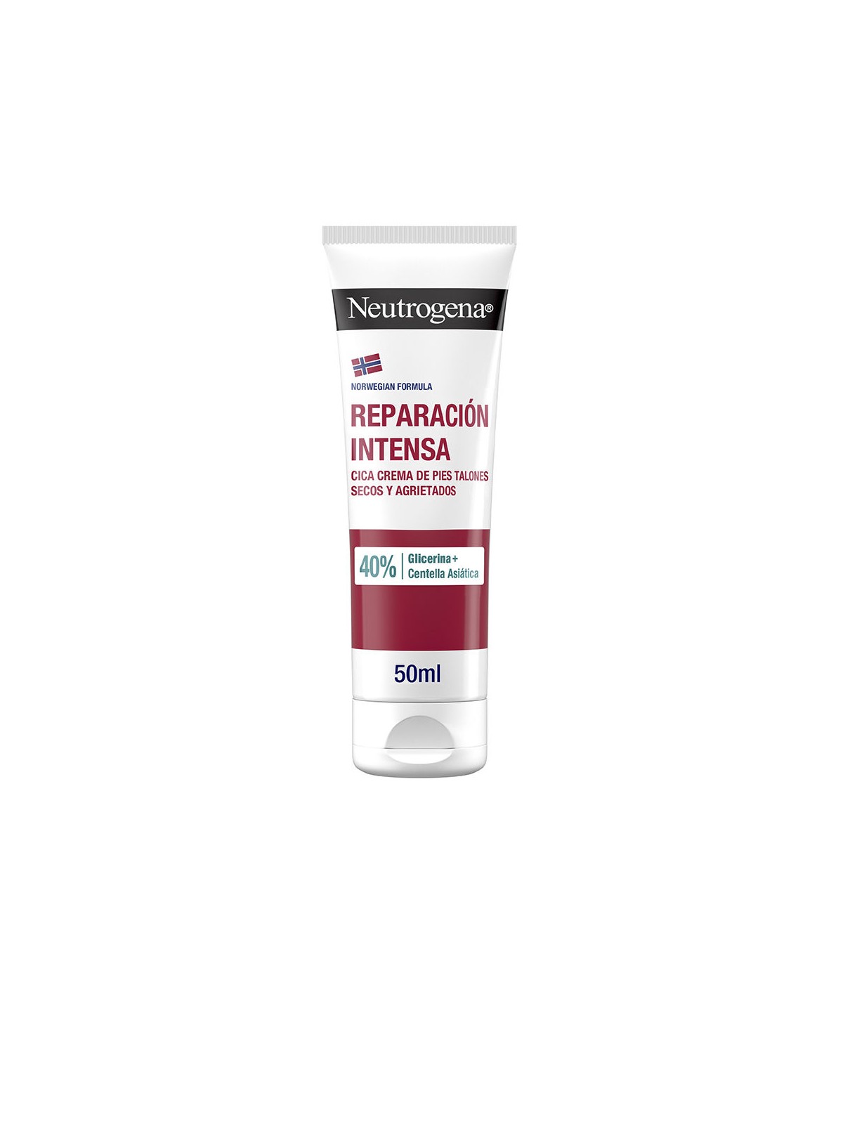 Neutrogena Crema per i piedi per talloni screpolati, riparazione intensiva, 50ml unisex