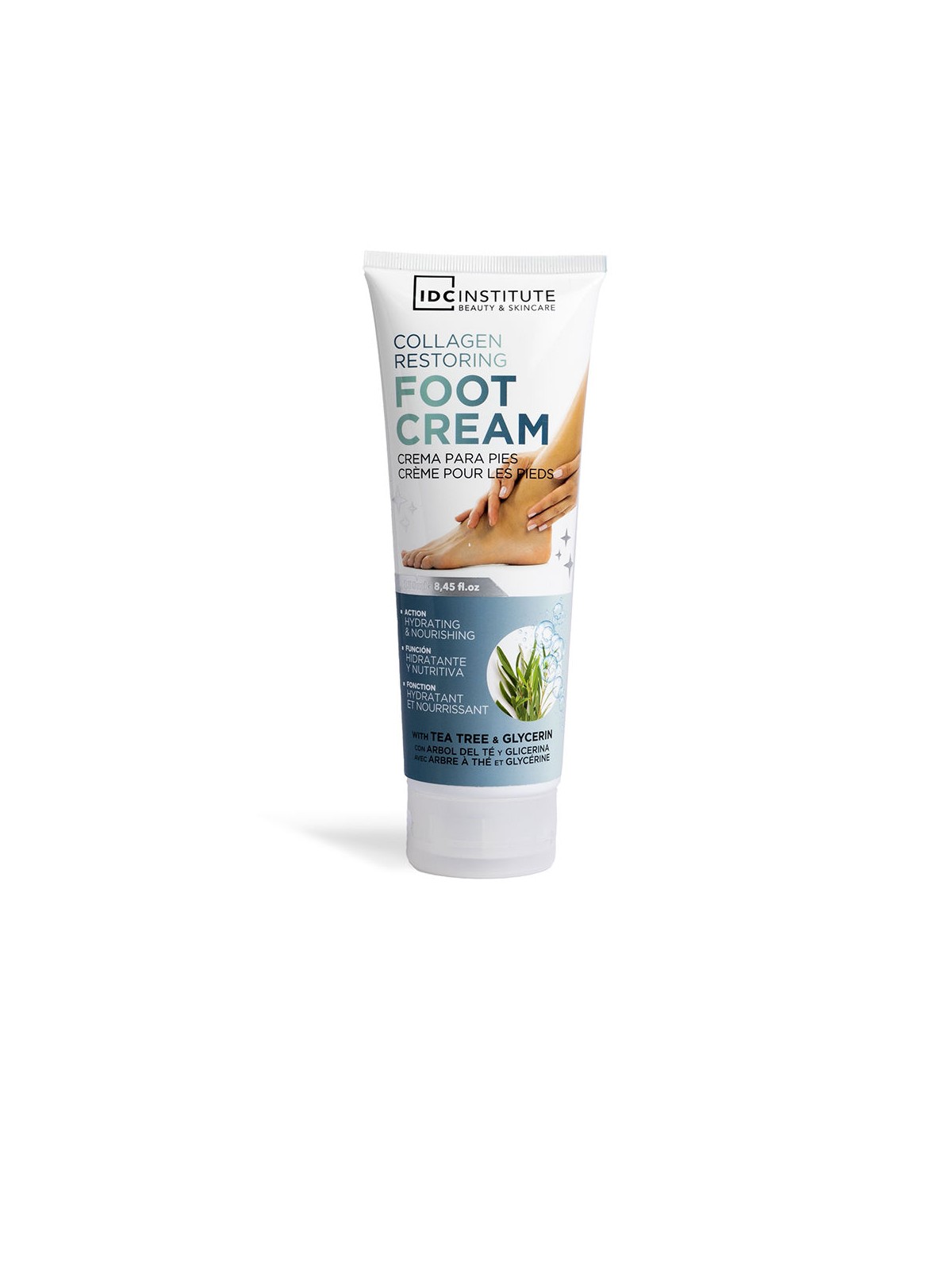 Idc Institute Crema piedi rigenerante al collagene 250ml unisex