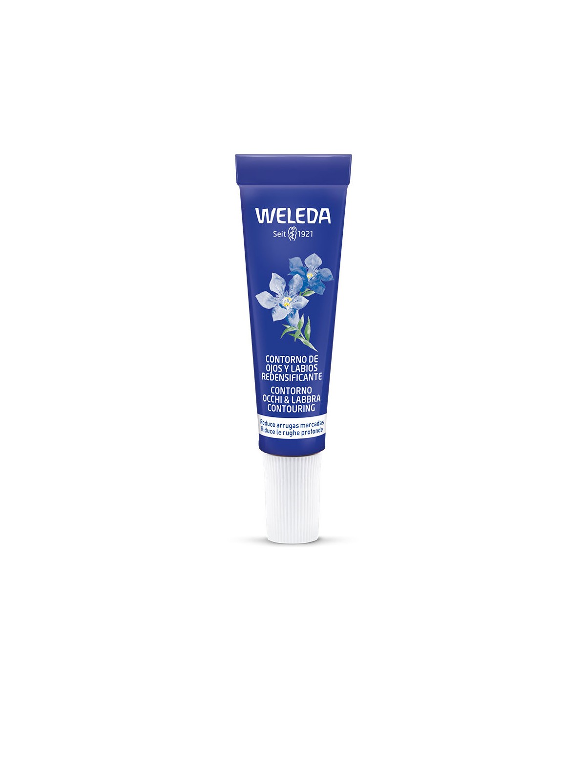 Weleda Crema ridensificante per contorno occhi e labbra BLUE GENTIAN AND EDELWEISS 10ml unisex