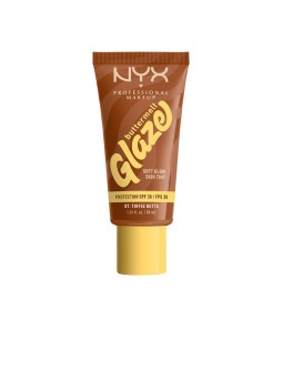 Nyx Professional Make Up Crema solare colorata Buttermelt Glaze + SPF30 n.07-Toffee Butta 30ml unisex