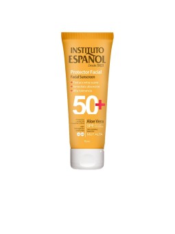 Instituto Español Crema solare per il viso all'Aloe Vera, SPF50+, in tubetto, 75ml unisex