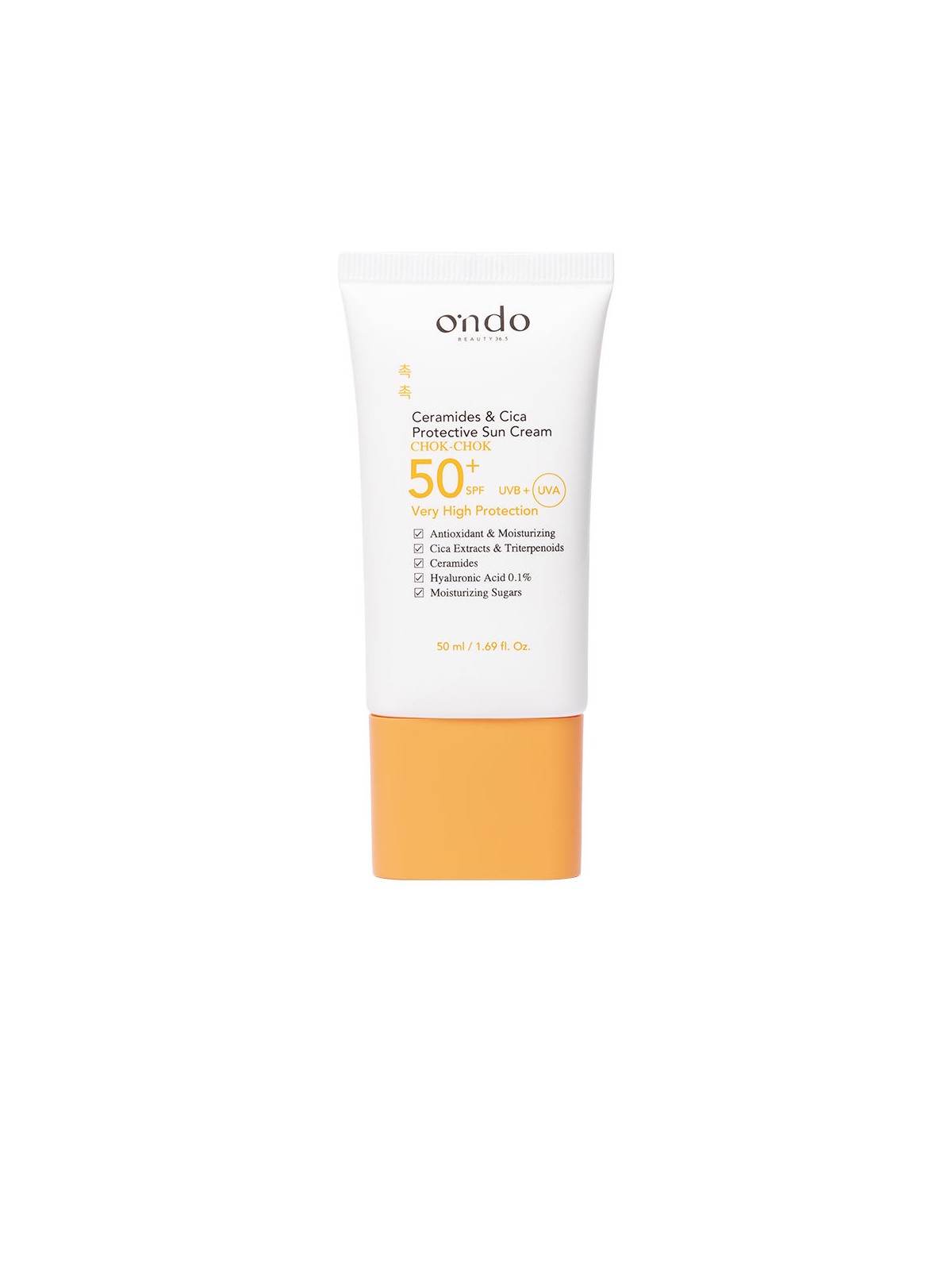 Ondo Beauty 36.5 Crema solare protettiva CERAMIDE & CICA 50ml donna