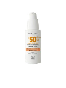 Alma Secret Crema viso ad alta protezione SPF50 n.oro 50ml unisex