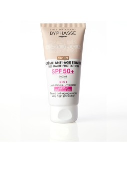 Byphasse Crema viso antietà colorata SPF50+ n.bronzo 50ml donna