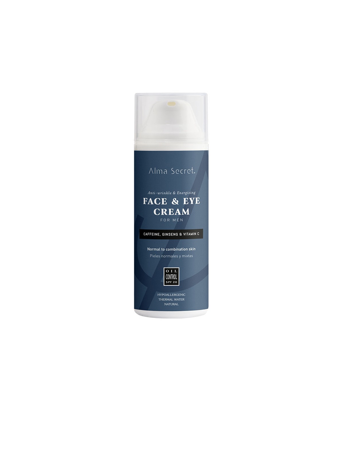 Alma Secret Crema viso e contorno occhi SPF20 50ml uomo