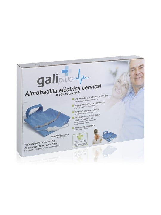 Galiplus Cuscinetto riscaldante elettrico per la regione nuco-cervicale, 1 unità unisex