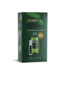 Luxana SET 2 PEZZI RUMDORS Eau de Toilette spray 1000 ml + Eau de Toilette spray 30 ml uomo