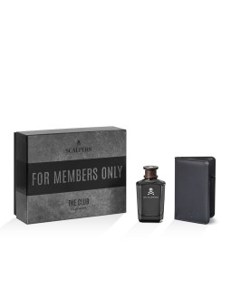 Scalpers SET 2 PEZZI THE CLUB Eau de Parfum spray 125 ml + Wallet uomo