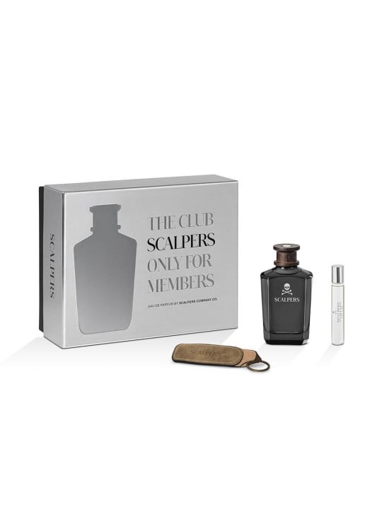 Scalpers SET 3 PEZZI THE CLUB Eau de Parfum spray 125 ml + Eau de Parfum spray 15 ml + Keychain 1 unit unisex