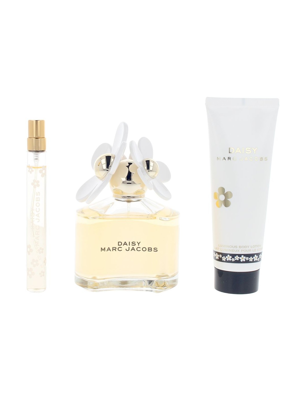 Marc Jacobs SET a 3 pezzi Daisy Eau de Toilette spray 100 ml + Body lotion 75 ml + Eau de toilette spray 10 ml donna